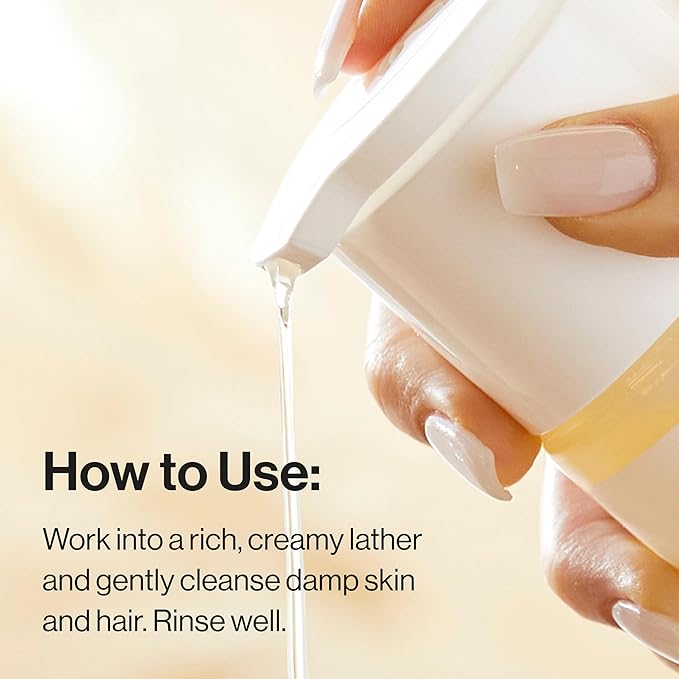 The Honest Company 2-in-1 Cleansing Shampoo + Body Wash Gentle Enough for Baby Dermatologist Tested Tear-Free Hypoallergenic Fragrance-Free