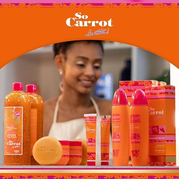 FAIR &amp WHITE So Carrot Body Scrub Body Wash 31.8 Floz / 940ml