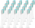 8Pcs Replacement Brush Heads Compatible with Philips Sonicare DiamondClean HX3/HX6/HX9 Series Electric Toothbrush HX6064(20Pcs White)