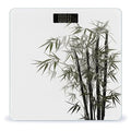 Asian Bamboo Scale for Body Weight Accurate Digital Bathroom Scale Toughened Glass High Precision Scales Smart Weight Scales with Large LCD Backlight Display Weighing Machine
