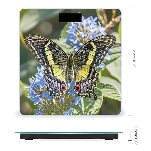 Nice Butterfly Scale for Body Weight Smart Scales Digital Bathroom Scale High Precision Weighing Scales with Large Display Weighing Machine for People
