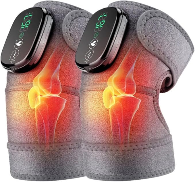 Vozdic PostCare Pro Massager Original - Portable Wrap for Knee Elbow Shoulder Pain (Gray2pcs)