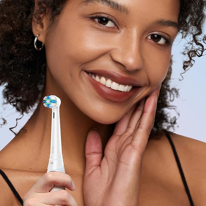8pcs Replacement Heads Compatible with Oral B iO 3 4 5 6 7 8 9 10 Series Electric ToothbrushToothbrush Heads Compatible with Oral B iO Replacement Heads Medium Bristles for Effective Cleaning