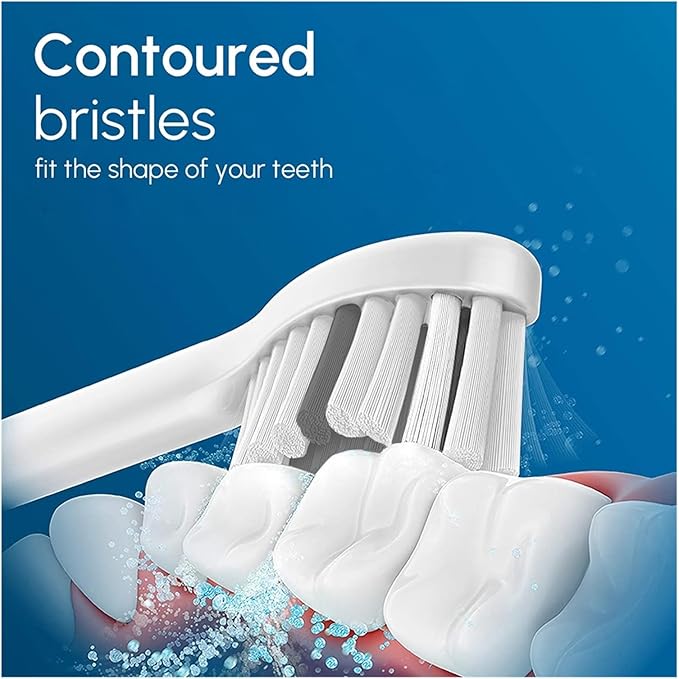 12pcs Replacement Toothbrush Brush HeadsCompatible for Pro1100 2100 4100 5100 6100