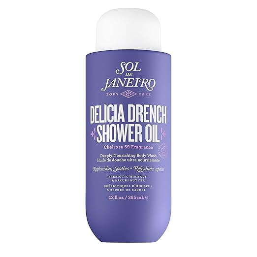 Sol de Janeiro Delicia Drench Shower Oil | Deeply Nourishing Body Wash