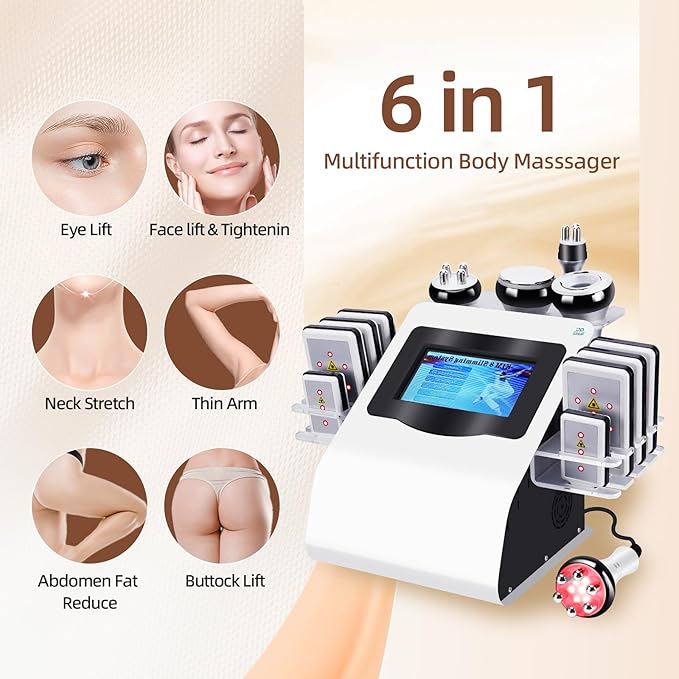 Multifunction Massage Machine Skin Care Tool Cellulite Glutes Calf 110V