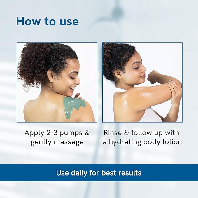 1% Salicylic Acid Body Wash 700ml | Prevents Body Acne Bumpy Exfoliates &amp Deep cleanses skin | Paraben &amp SLS free | Suitable for all skin types | Body Shower Gel