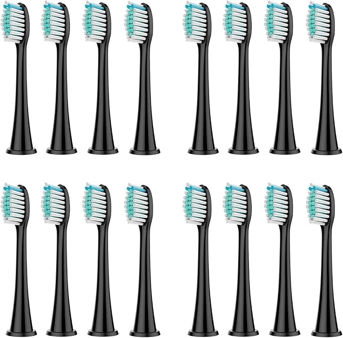 4/8/12/16PCS Replacement Brush HeadsCompatible with Phili Sonic Care DiamondClean HX3/HX6/HX9 Toothbrush(16pcs)