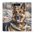 German Shepherd Dog Scale for Body Weight Highly Accurate Digital Bathroom Body Scale Digital Bathroom Scales for People Anti-Slip Large LCD Display Smart Scales