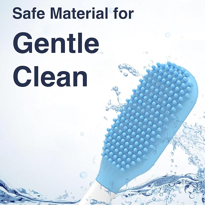 Tongue Scraper Heads for Philips Sonicare Click-On Handles – Gentle &amp Effective Tongue Cleaner Fresh Breath 3 Pack Replacement Brush Heads (Black Click-On Handles)