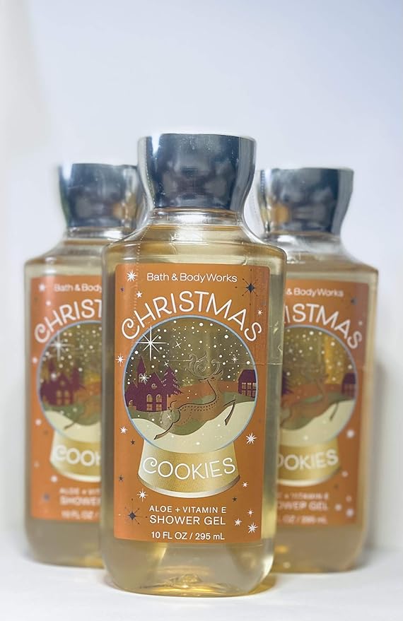 Bath and Body Works Christmas Cookies Shower gel 2020 set of 3