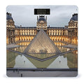 Louvre Museum in Paris Weight Scale for Body Weight Digital Bathroom Scale High Capacity Accurate Digital Weighing Scales and Easy-to-Read on Backlit LCD Display Scales