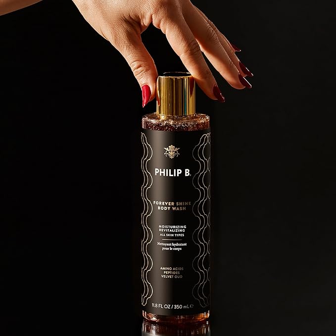 PHILIP B. Forever Shine Luxury Body Wash - Moisturizing and Revitalizing 11.8 oz (350ml)