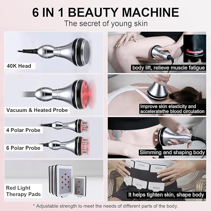 Body Device for Multifunction Cellulite Massage Temporary Reduction Cellulite for Whole Body Ideal Gift for Men and Women