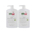SEBAMED Olive Face &amp Body Wash Soap-free Ultra Mild Dermatologist Recommended for Sensitive and Delicate Dry Skin 1 Liter 2 Pack