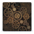 Steampunk Steampunk Gears Clock Scale for Body Weight Digital Bathroom Scale Precision Smart Weighing Scales with Clear LED Display Accurate High Precision Scales Weighing Machine
