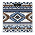 Digital Bathroom Weighing Scale Energy Saving Scale Smart Scale for Body Weight Colorful Surf Blue Tribal Navajo Aztec Geometric Ethnic Pattern