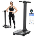 Homerz Smart Scale Pro Max – Bend-Free Smart Scale with BMI Body Fat Muscle Mass Full Body Composition Scale with Digital Weight Tracking Body Scan Scale with Handle Body Fat Scanner