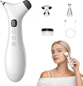 THOUSAND SUNNY TMJ Jaw Massager Pen 3-in-1 Rechargeable Jaw Relief Tool with Dual Heads Heat and Vibration Face Massager for Daily Jawline and Muscle Relaxation