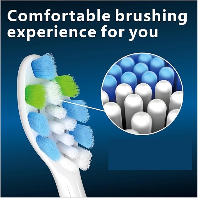 Replacement Toothbrush HeadsCompatible for Soft Electric Brush Head 4100 6500 6100 7500 5300 1100(32pcs)