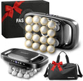 Massager.16 deep Tissue Massage Heads 30 Speed Settings.Effectively relieves ShoulderNeck and Back PainSuitable for Families and sedentary Office Workers. Suitable Mother's Day Gift.