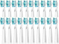20/30 Pcs Toothbrush Heads Compatible for FW/SG 507/508/515/551/917/959(Whtie 20)