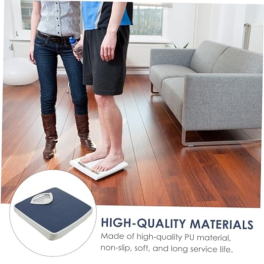 Didiseaon Mechanical Rotating Dial Scale Non-Slip Mat Bathroom Accessory Home Body Scale