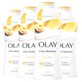 Olay Body Wash for Women Ultra Moisture 24hr Moisturizing Hydrating &amp Refreshing B3 Vitamin Complex Free of Parabens &amp Phthalates for All Skin Types Shea Butter Scent 22 fl oz (Pack of
