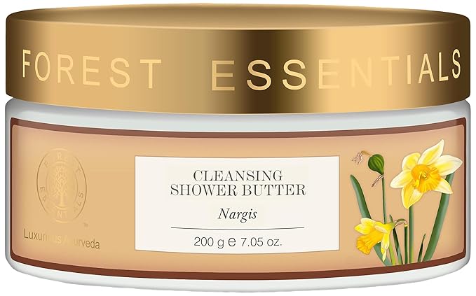 Forest Essentials Nargis Cleansing Shower Butter 200ml