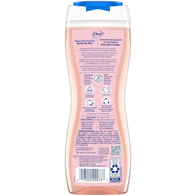 Dial Enriching Body Wash Himalayan Salt 16 oz (Pack of 4)
