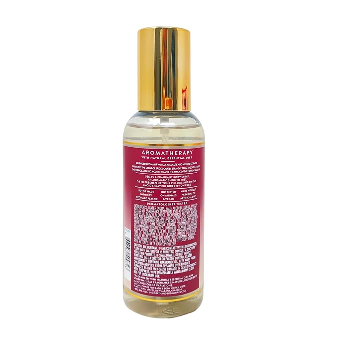 Bath &amp Body Works Aromatherapy Vanilla Nutmeg - Moturizing Body Lotion Essencial Oil Perfume Mist with a Natural Oats Soap