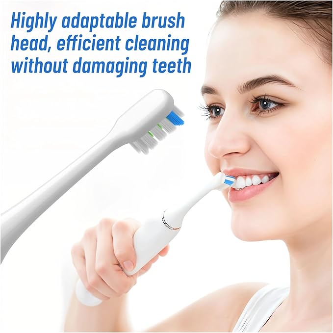 Replacement Brush HeadsCompatible For SOOCASX3U/X3Pro/X5/V1/D2/D3 12pcs Bristle Heads Electric Toothbrush Dupont Bristle Sealed Packed(PK-12PCS)