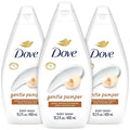 Dove Body Wash Gentle Pamper 3-Pack – Soothing Moisturizing Cleanser for Soft Skin 15.22 Oz Ea