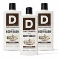 Duke Cannon Supply Co. Thick High Viscosity Body Wash – 3X Thicker Cleansing Shower and Bath Gel Mineral-Enriched for Men – Shower Gel – Men’s Body Scrub – Palomino 3 pack –18 oz