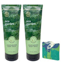 Bath &amp Body Works Aromatherapy Zen Garden 2 Moisturizing Body Washes with an Aloe Vera Sample Soap