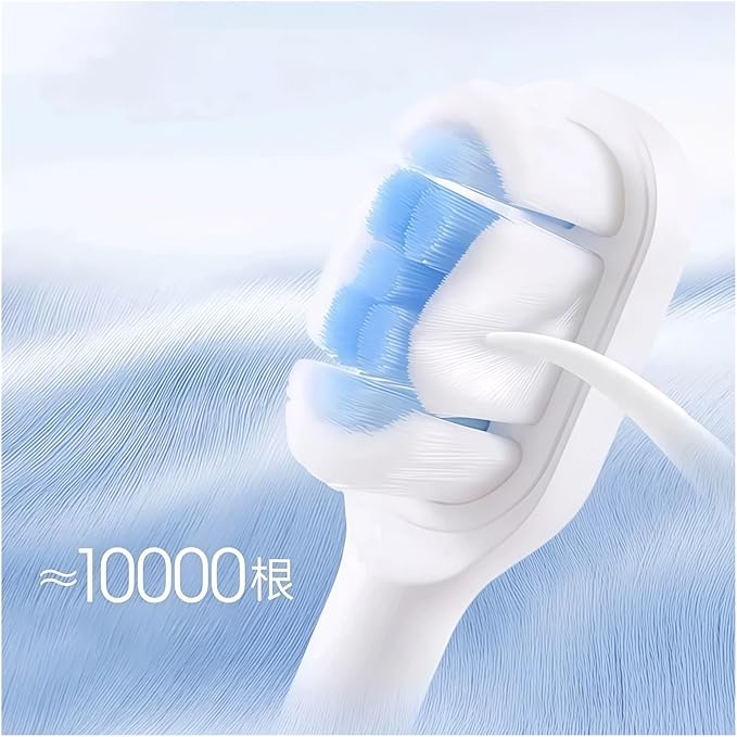 Replacement Toothbrush Heads Compatible with SOOCAS X3S/X3U/X3pro/D2/D3S/D5 Sonic Electric Tooth Brush Head Nozzle Jets(4 Clean Black)