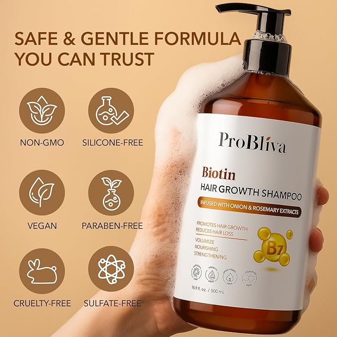 ProBliva Hair Shampoo and Body Wash Set