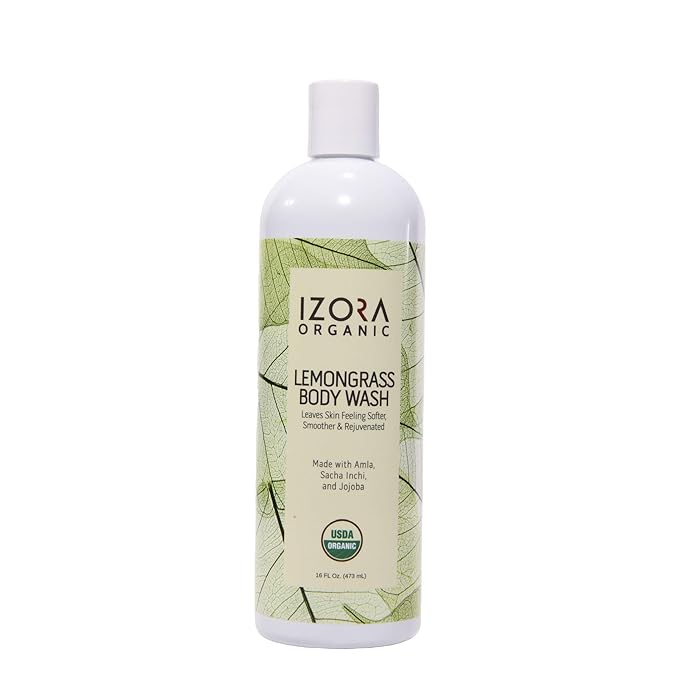 USDA Organic Lemon Grass Body Wash 16oz