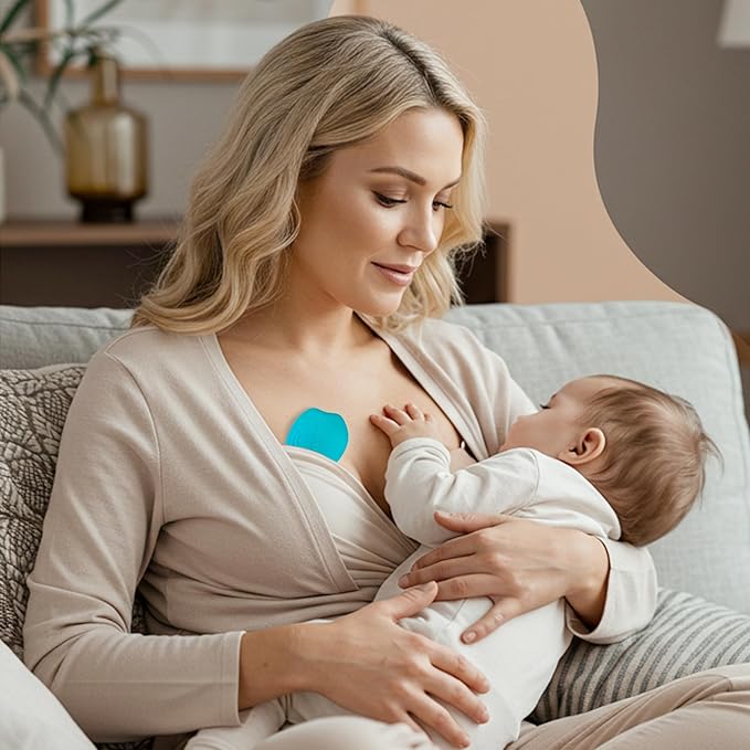 A Mother's Love AML Lactation Massager for Milk Flow Enhancement Relieve Clogged Ducts Engorgement Relief (Teal 2pck)