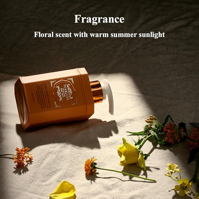 Floral Meadow Sweet Tea Perfumed Body Lotion &amp Body Wash Duo Set Dry Skin &amp Sensitive Skin Daily Hydrating Moisturizer &amp Shower Gel Non-Greasy Jasmine Scent Korean Skin Care