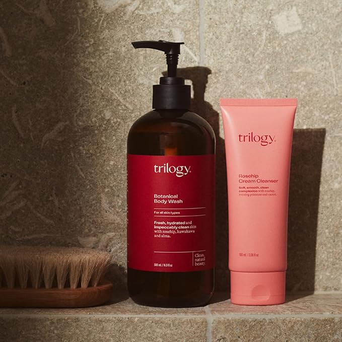 Trilogy Botanical Body Wash Luxurious Spa Experience with Rosehip Oil 16.9 fl oz