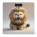 Lion Scale for Body Weight Accurate Digital Bathroom Scale Toughened Glass High Precision Scales Smart Weight Scales with Large LCD Backlight Display Weighing Machine