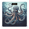 Cool Octopus Scale for Body Weight Accurate Digital Bathroom Scale Toughened Glass High Precision Scales Smart Weight Scales with Large LCD Backlight Display Weighing Machine