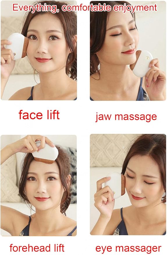 Scraping Board Massager Electric Gua Sha Massager Electric Gua Sha Sculpting Device Heating Scraping for Beauty SalonB