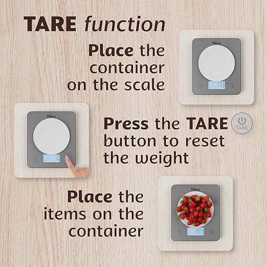 Smart Body Composition Scale &amp Digital Kitchen Food Scale Combo with App – Bluetooth Bathroom Weight Scale BMI Body Fat Muscle Mass – Nutrition Food Scale for Calories Macros Grams &amp Ounc