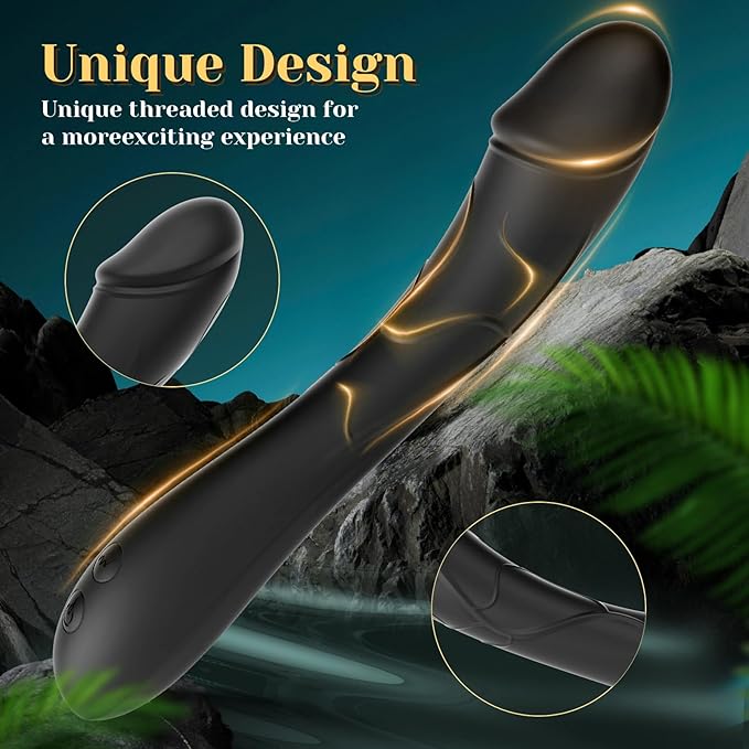 Portable Vibrating Massager -Clitioral Sucker Relaxes Muscles Heating Modes Viboators Toy Couples- for Body and Back Foot Silent Personal for Sports Massage Adult Tools Relaxation 1012PWO07c (Black)