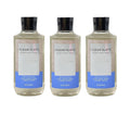 Bath &amp Body Works Men's Collection Clean Slate 3-in-1 Hair Face &amp Body Wash 3 Pack Bundle - 10 fl oz / 295 mL each