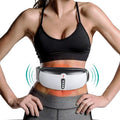 Wireless Slimming Belt Abdominal Massager Portable Weight Loss Machine with 4 Vibration Massage Modes Heating Improve Blood Flow