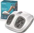 Homedics Shiatsu Air 2.0 Foot Massager with Soothing Heat and Rhythmic Air Compression 3 Customized Controls and Intensities Washable Liner at-Home Kneading Massage Relaxes Feet 3 Speed Options