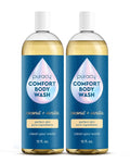 Puracy Natural Body Wash - 2pk 12 fl oz / 355 ml - Body Wash Sensitive Skin - 98.6% Pure Plant Ingredients - Body Wash Women Men &amp Kids - Moisturizing Body Wash / Shower Gel - Coconut &amp Vanil